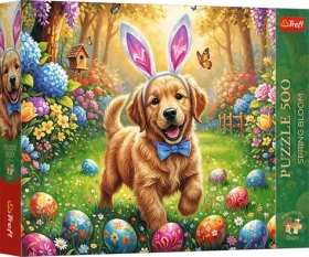TREFL Puzzle Premium Plus Spring Bloom: Velikonoční pes