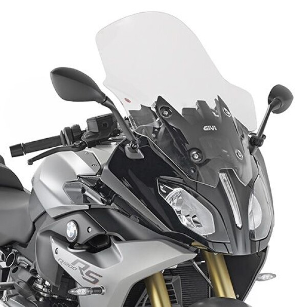 D5120St plexi čiré Bmw R 1200 RS (15-18)/ R 1250 RS (19-22), vxš565x470mm - vyšší o 195 mm