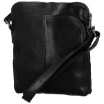 Trendy dámská koženková crossbody kabelka Coveri Poala, černá