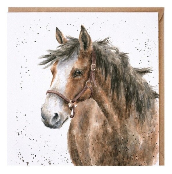 Přání Wrendale Designs Spirit, 15x15 cm - Kůň