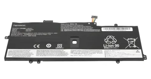 Lenovo baterie pro ThinkPad X1 Carbon 7, 8, X1 Yoga 4, 5 / Baterie pro notebook / 3325 mAh / 51 Wh (BT/LE-X1-L18C4P71)