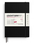 Měsíční plánovač Zápisník Black, Composition B5 2027, 16 Months, Softcover, anglicky