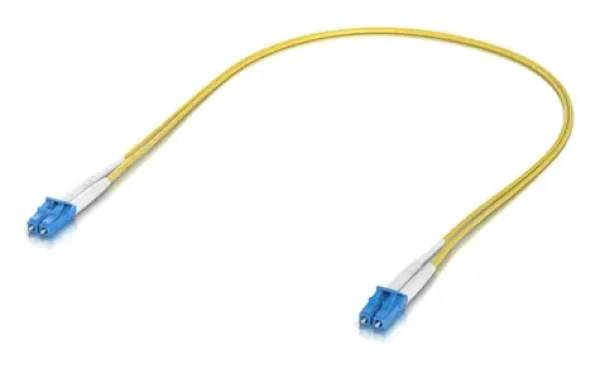 Ubiquiti UACC-OFC-S2-LULU-0.5M-50 žlutá / Optický patch kabel / LC-LC / OS2 Singlemode / 0,5 m / 50 ks (UACC-OFC-S2-LULU-0.5M-50)