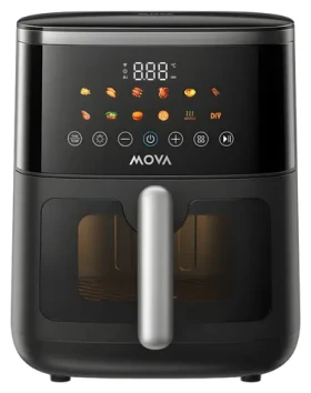 MOVA FD10 Pro Max černá / Horkovzdušná fritéza / 2000W / 6 l / 12 programů / Wi-Fi (FD10 Pro Max BL)