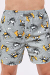 BOXERKY CLASSIC 3-5XL J/25 šedá 5XL
