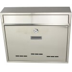 Poštovní schránka nerezová, 360x90x310mm, TX0130