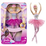 Barbie svítící magická baletka růžovou sukní