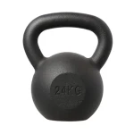 HMS KZG24 Litinový kettlebell 24 kg černý (5907695517835)