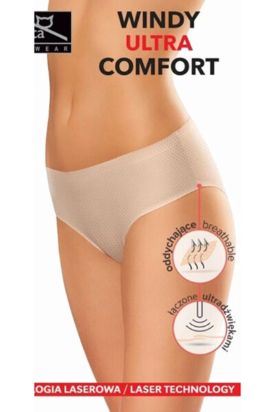 Dámské kalhotky 1593s ultra comfort beige - GATTA béžová M