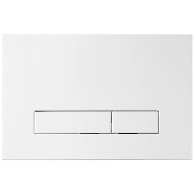 CERANO - Ovládací tlačítko splachování Slim k WC modulu Profi - ABS - bílá CER-476897