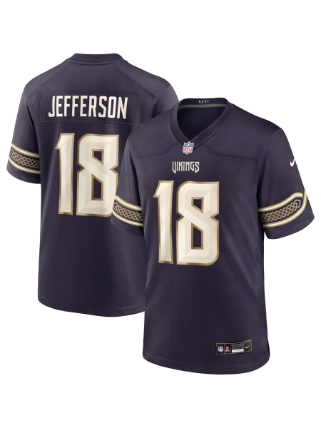 Nike Pánský dres Minnesota Vikings NFL Justin Jefferson #18 2026 Rivalries Game Velikost: 2XL