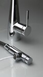 DEANTE - Eridan chrom kuchyňská baterie, s připojením vodního filtru, s vytahovací hubicí BRE_075M