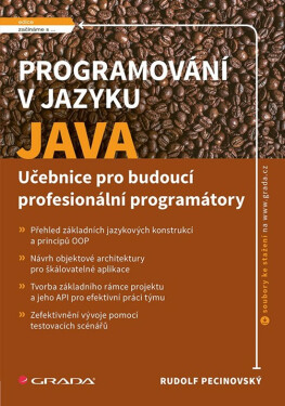 Programování v jazyku Java - Rudolf Pecinovský