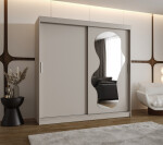 Šatní skříň Abi Ultra Rozměry: 120 cm, Barva korpusu + barva dveří: Kašmír + Kašmír