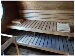 Frodo oválná sudová sauna Thermowood