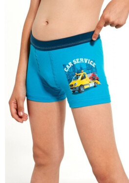 Chlapecké boxerky 701/91 Car service Modrá 122/128