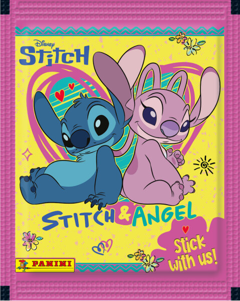 STITCH & ANGEL - samolepky