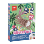 APLI edukační hra s glittery - Glitter Art, 5+