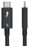 StarTech Thunderbolt 5 1 m černá / Kabel / rozlišení až 8K (TBLT5MM1M240W)