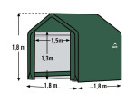 Plachtový přístřešek – ShelterLogic 1,8 × 1,8 m zelená