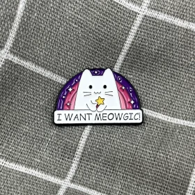 Pinarna.cz Bílá kočička - I want moewgic! / Já chci mňaugii!