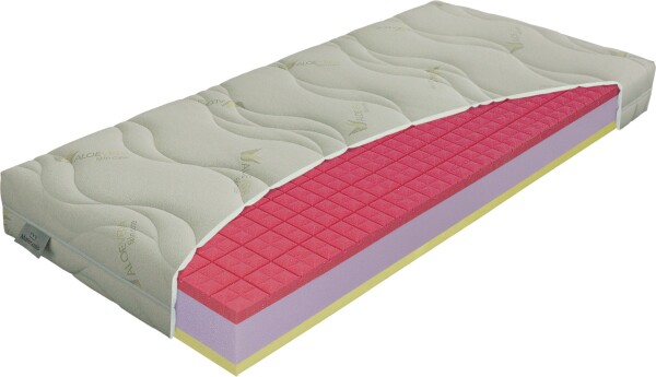 Materasso Matrace ANTIBACTERIAL Visco Vakuo 18 (AKCE 1+1) ROZMĚR: 90 x 200 cm