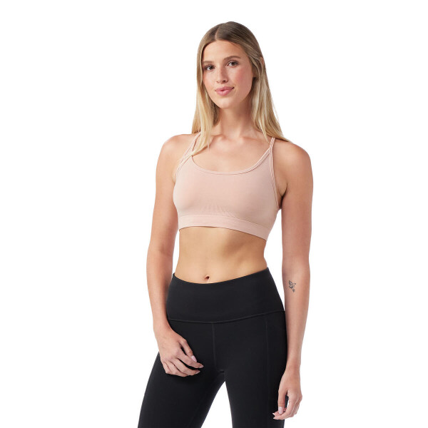 Dámská merino podprsenka SMARTWOOL Women's Merino Blend Bralette, Pink Sugar velikost: L