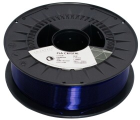 PLA filament CRYSTAL Blue 1,75 mm Smartfil 1 kg