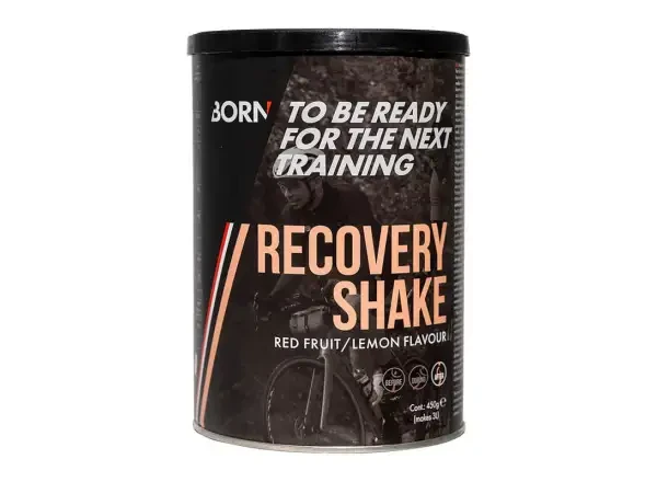 BORN Recovery Shake red fruit lemon 450 g - Born Recovery Shake regenerační nápoj red fruit/lemon 450 g