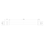 SAPHO - POWERFLEX kovová sprchová hadice, 150cm, chrom FLEX150