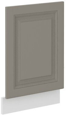 Dvířka na vestavnou myčku nádobí Stilo ZM 570x446 Barva korpusu: Bílá, Barva dvířek: Clay Grey