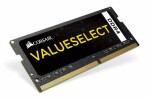 Corsair VALUE SELECT 4GB / SO-DIMM / DDR4 / PC4-17000 / 2133MHz / CL15-15-15-36 / 1.2V (CMSO4GX4M1A2133C15)