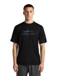 ICEBREAKER Mens Merino 150 Tech Lite SS Rlxd T ibHeritage, Black velikost: S