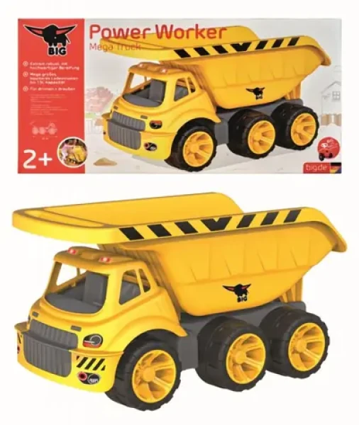 BIG Power Worker 54820 Mega Sklápěčka 65 cm žlutá
