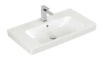 VILLEROY & BOCH - Architectura Umyvadlo 80x45 cm, s přepadem, otvor pro baterii, CeramicPlus, alpská bílá 4A8780R1