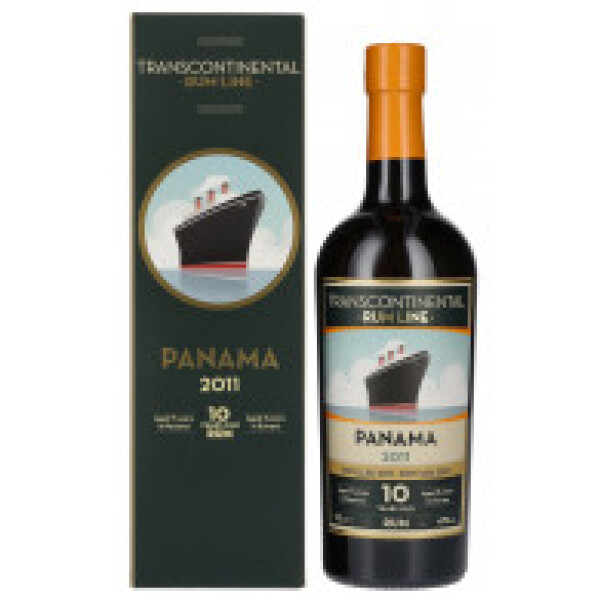 Transcontinental Rum Line PANAMA Rum 2011 43% 0,7 L (karton)