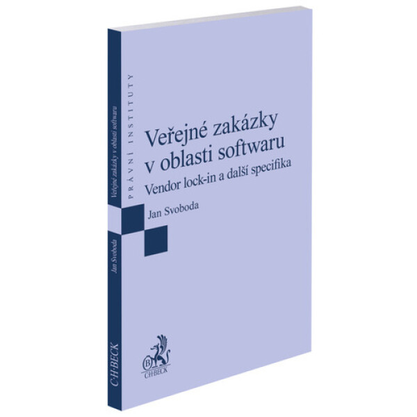 Veřejné zakázky v oblasti softwaru - Jan Svoboda