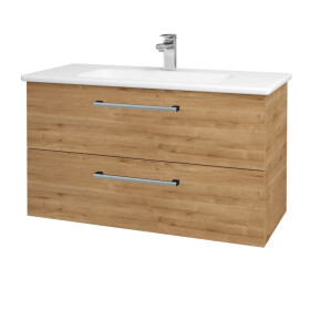 Dřevojas - Umyvadlová skříňka GIO SZZ2 100 - D09 Arlington / Úchytka T03 / D09 Arlington 129811C