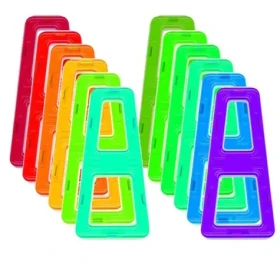 MAGFORMERS Super lichoběžníky 12 ks ve fólii