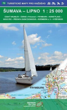 Šumava Lipno 1:25 000