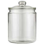 Ib Laursen Skleněná dóza Clear 1,9 l, čirá barva, sklo