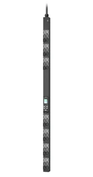 APC NetShelter PDU Advanced černá / Rozvodná jednotka PDU / měřená / 3 fáze / 415V / 20A / 40 zásuvek (APDU11250ME)