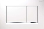 GEBERIT - Duofix Set předstěnové instalace, klozetu Oudee a sedátka softclose, tlačítko Sigma30, bílá/chrom SANI11CA3115B