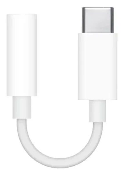Apple Redukce USB-C na Jack 3,5mm bílá / Redukce / USB-C / Jack 3,5mm (MW2Q3ZM/A)