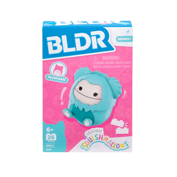 SQUISHMALLOWS Stavebnice BLDR - Bigfoot Joelle