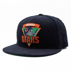 New Era Pánská kšiltovka Chicago Bears NFL Corduroy 59FIFTY Fitted Velikost: 7 3/8