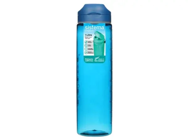 Sistema Hydrate Flip Top Tritanová láhev 1 l modrá (8592001423329)