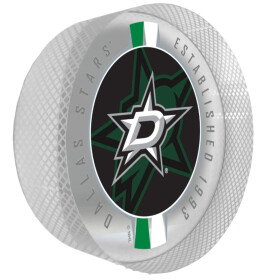 Mustang Puk Dallas Stars NHL Crystal Ribbon