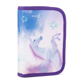 Penál 1 p. 2 chlopně, prázdný Pegas