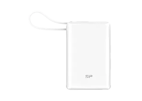 Silicon Power CP10 10000 mAh bílá / Power Bank (SP10KMAPBKCP101W)